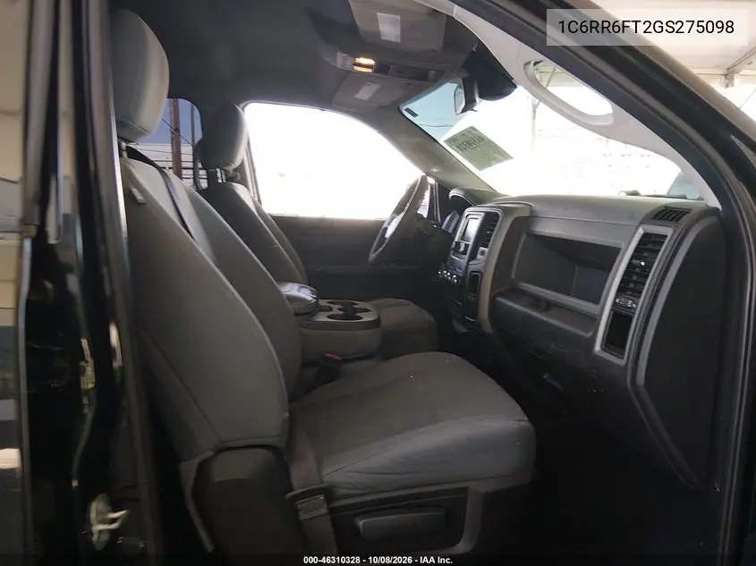 2016 RAM 1500 VIN 1C6RR6FT2GS275098 — фото 5