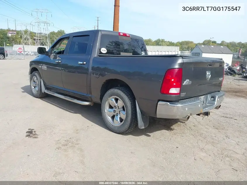 2016 RAM 1500 VIN 3C6RR7LT7GG175547 — фото 3