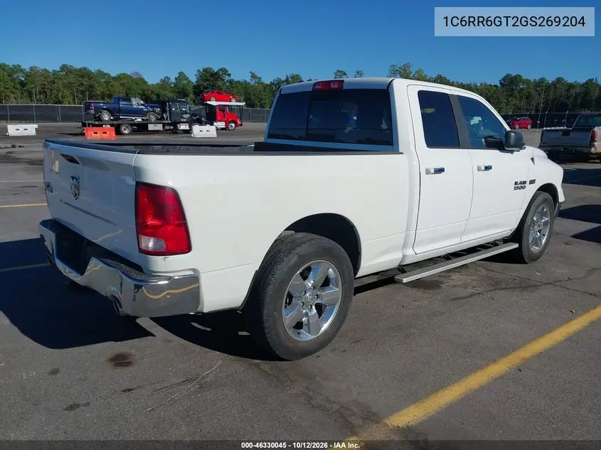 2016 RAM 1500 VIN 1C6RR6GT2GS269204 — фото 4