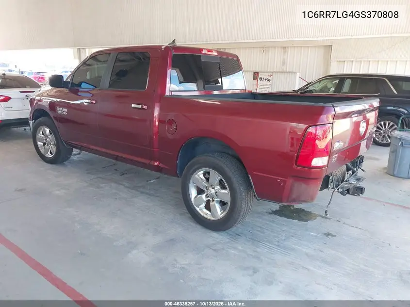 2016 RAM 1500 VIN 1C6RR7LG4GS370808 — фото 3