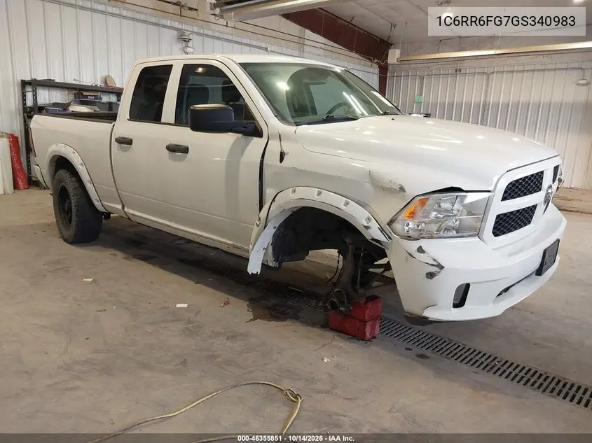 RAM 1500 2016, VIN 1C6RR6FG7GS340983