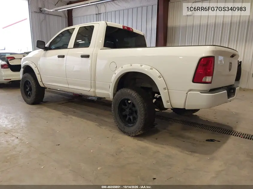 2016 RAM 1500 VIN 1C6RR6FG7GS340983 — фото 3
