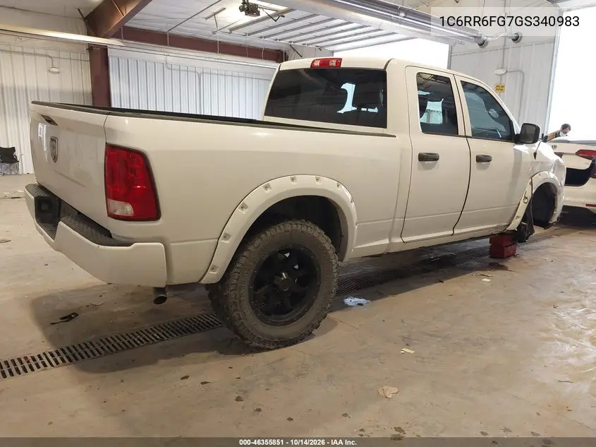 2016 RAM 1500 VIN 1C6RR6FG7GS340983 — фото 4