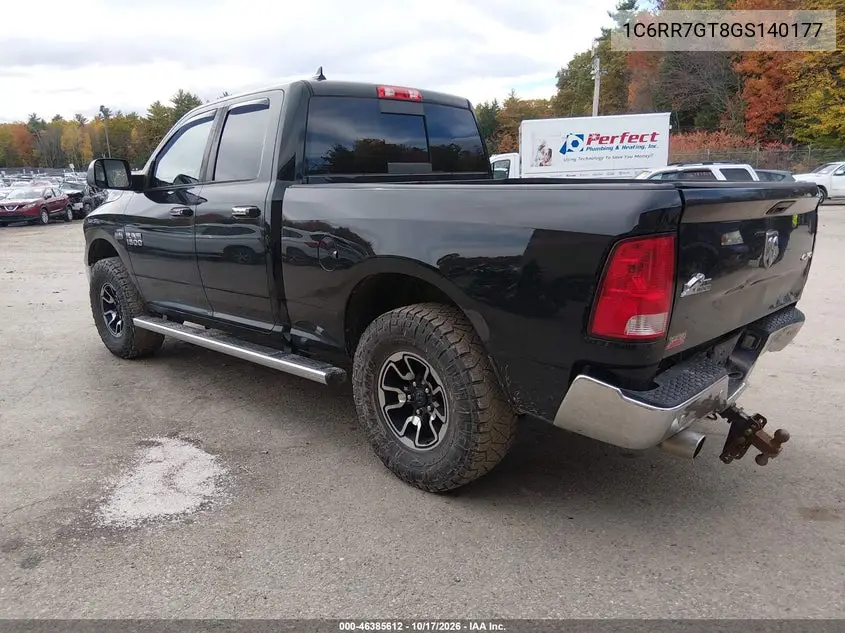 2016 RAM 1500 VIN 1C6RR7GT8GS140177 — фото 3