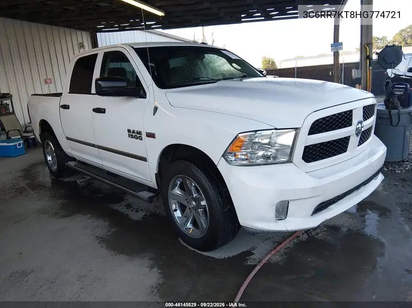 RAM 1500 2017, VIN 3C6RR7KT8HG774721