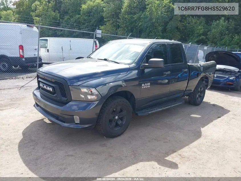 2017 RAM 1500 VIN 1C6RR7FG8HS529620 — фото 2