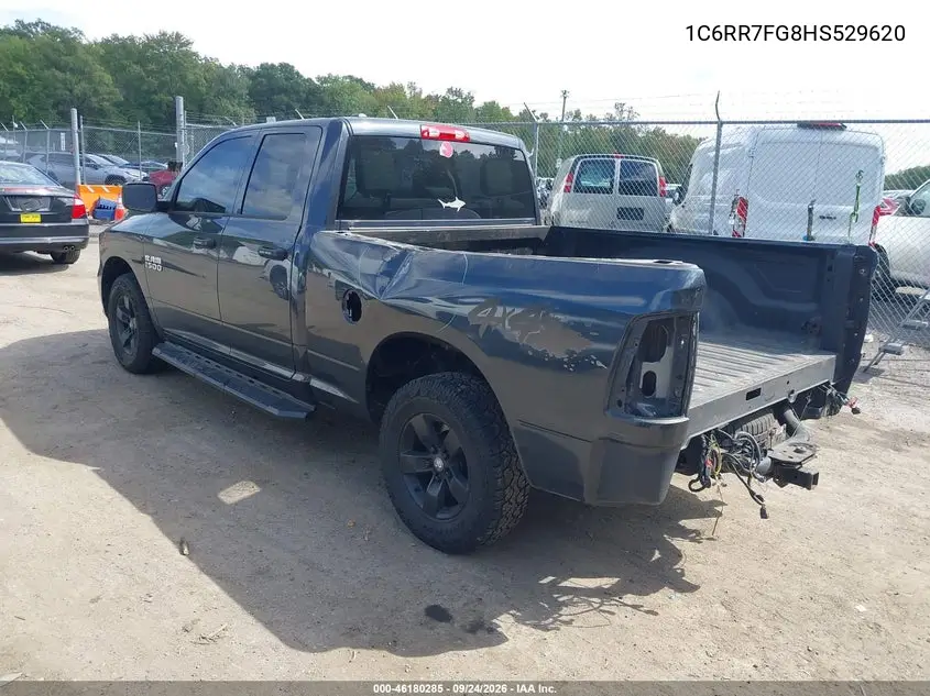 2017 RAM 1500 VIN 1C6RR7FG8HS529620 — фото 3