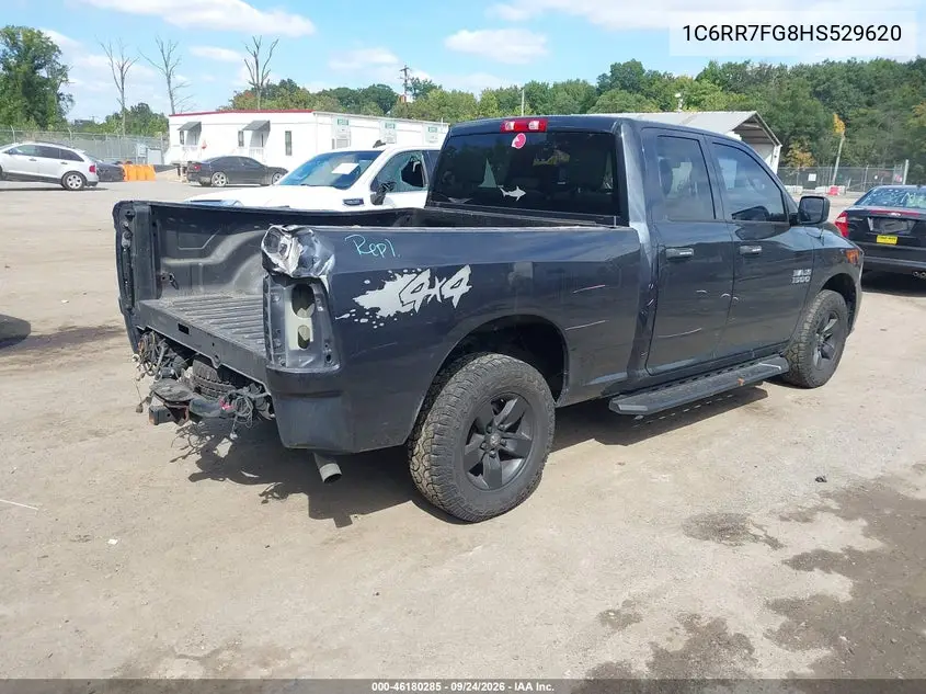 2017 RAM 1500 VIN 1C6RR7FG8HS529620 — фото 4