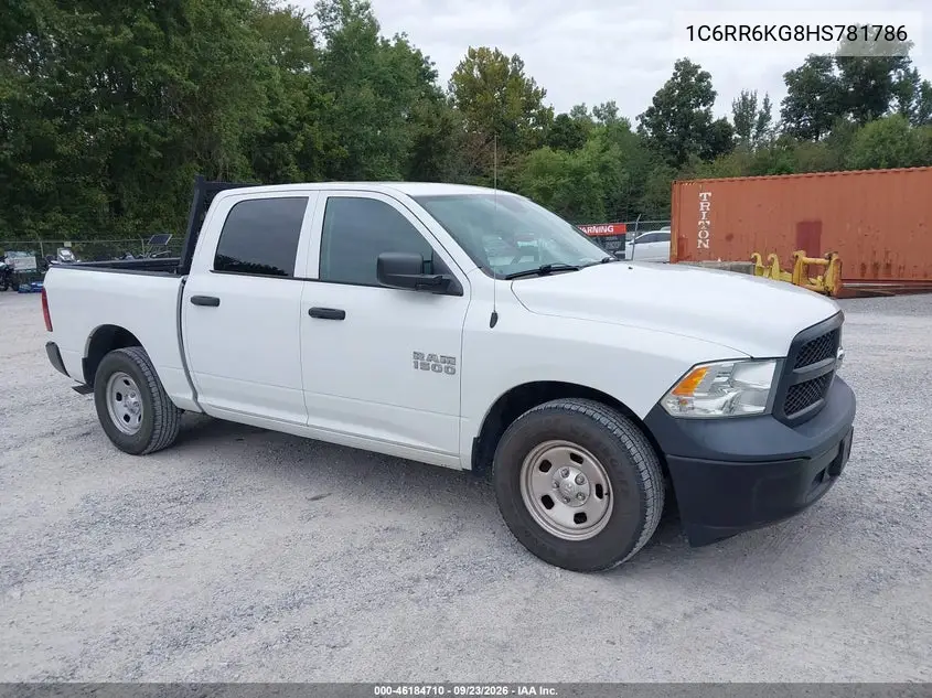 RAM 1500 2017, VIN 1C6RR6KG8HS781786