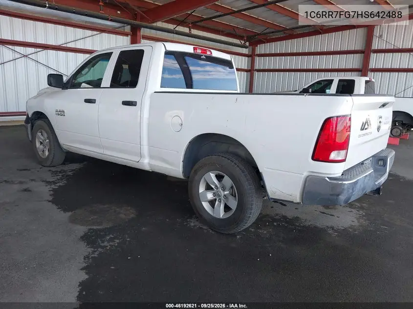 2017 RAM 1500 VIN 1C6RR7FG7HS642488 — фото 3
