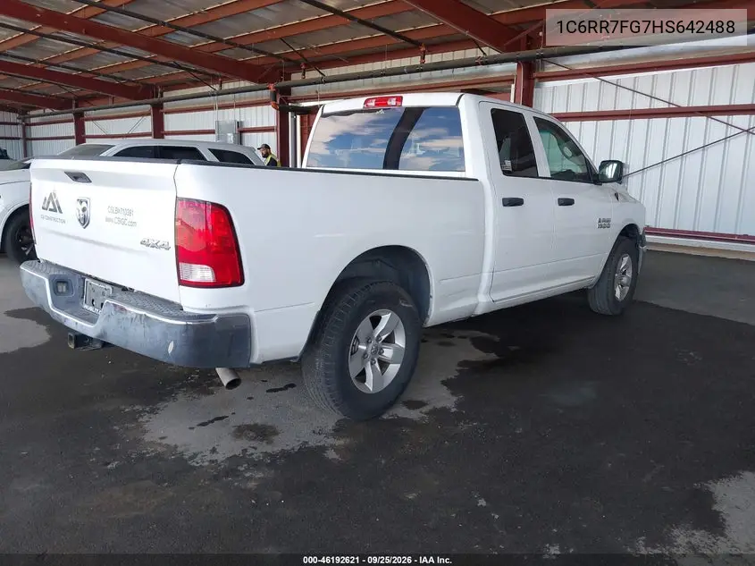 2017 RAM 1500 VIN 1C6RR7FG7HS642488 — фото 4