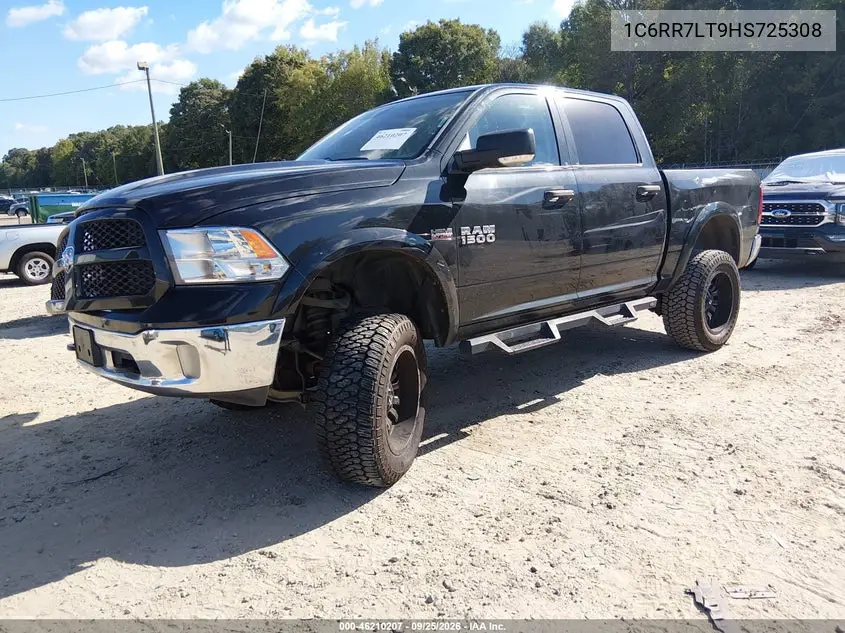 2017 RAM 1500 VIN 1C6RR7LT9HS725308 — фото 2