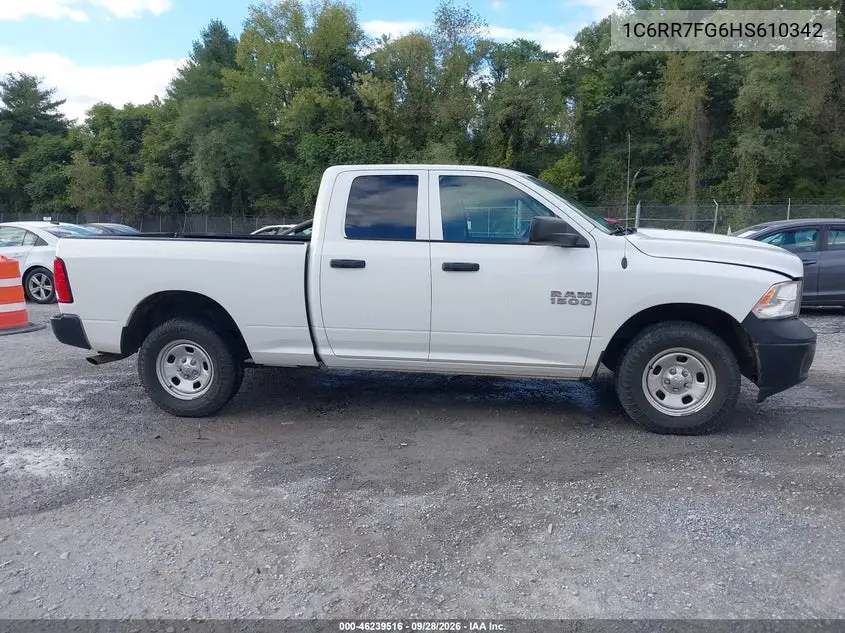 2017 RAM 1500 VIN 1C6RR7FG6HS610342 — фото 12