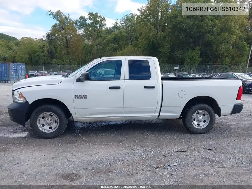 2017 RAM 1500 VIN 1C6RR7FG6HS610342 — фото 13