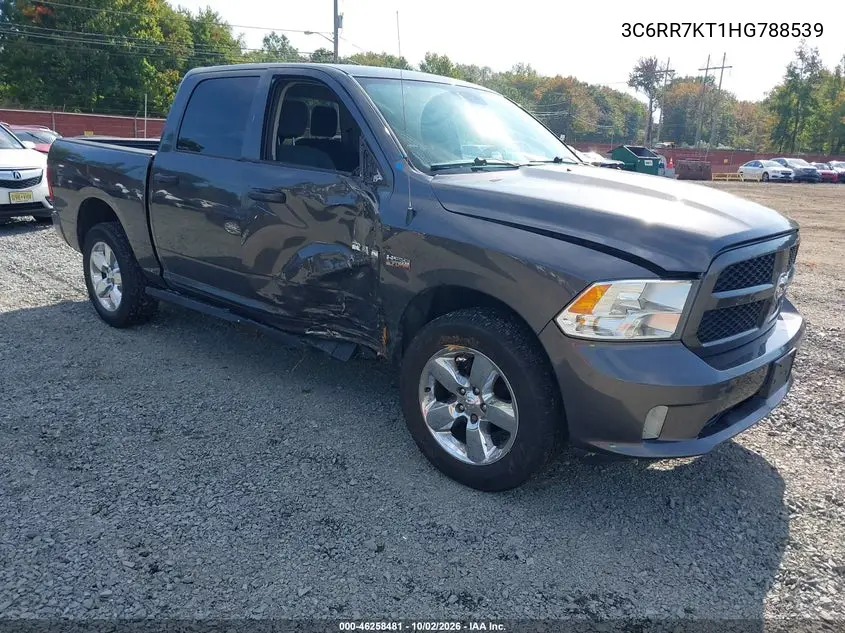 RAM 1500 2017, VIN 3C6RR7KT1HG788539