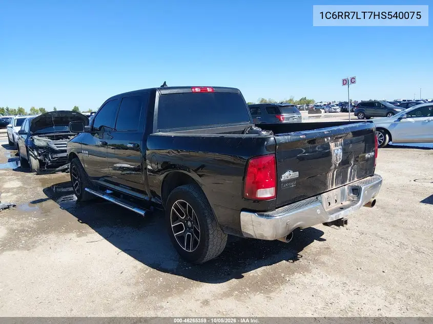 2017 RAM 1500 VIN 1C6RR7LT7HS540075 — фото 3