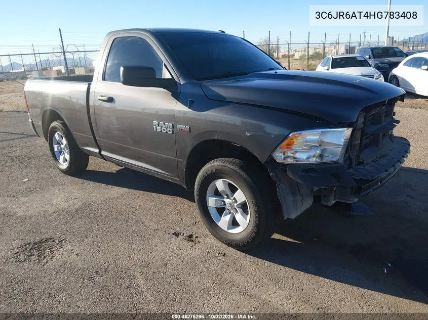 RAM 1500 2017, VIN 3C6JR6AT4HG783408