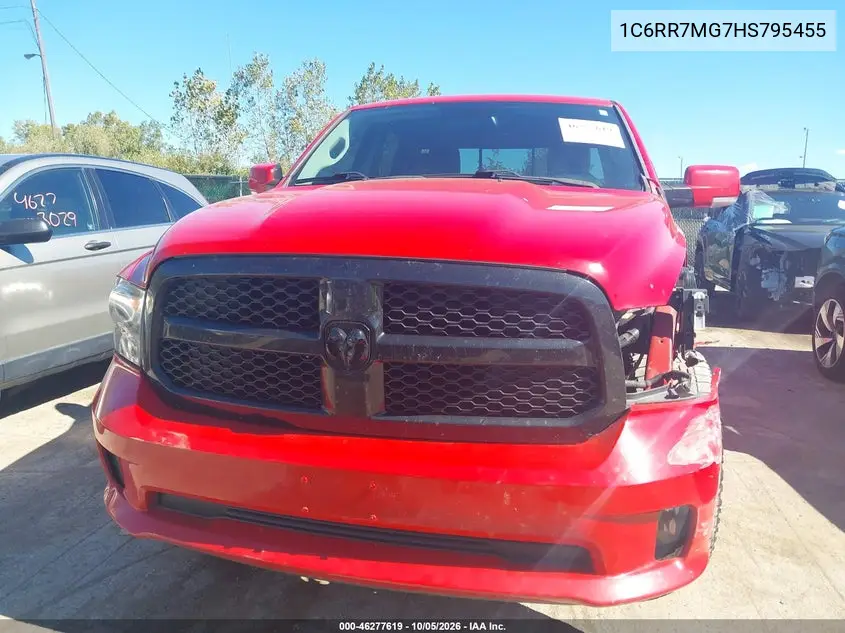 2017 RAM 1500 VIN 1C6RR7MG7HS795455 — фото 12