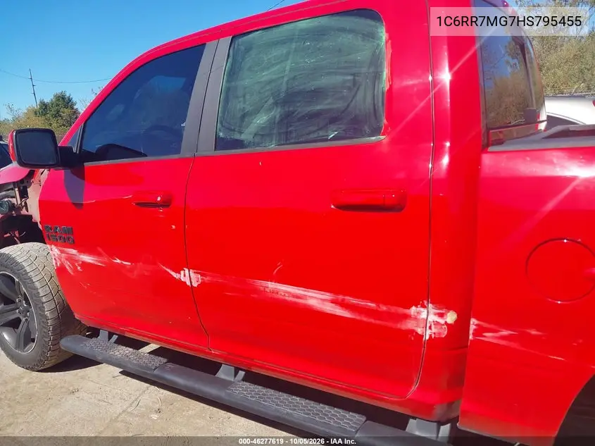 2017 RAM 1500 VIN 1C6RR7MG7HS795455 — фото 14