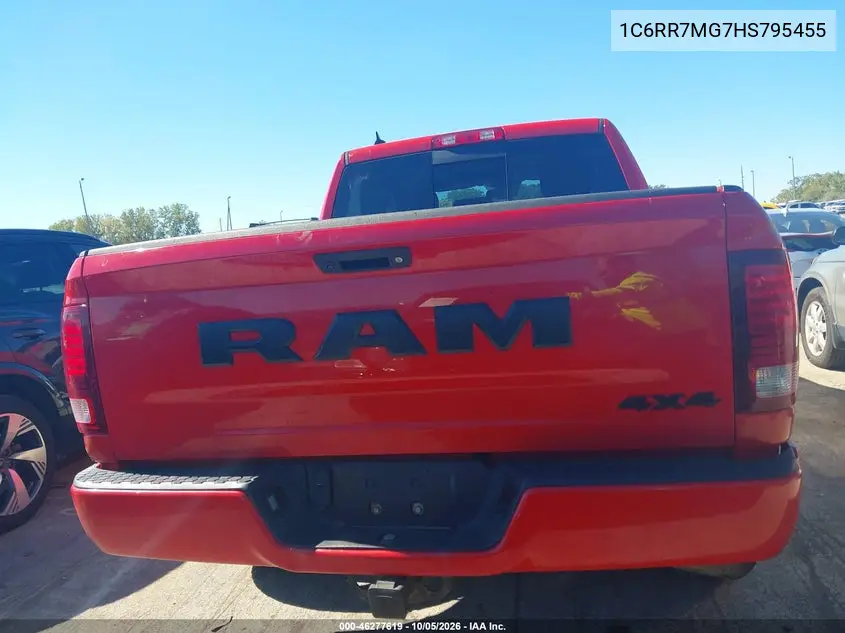 2017 RAM 1500 VIN 1C6RR7MG7HS795455 — фото 16
