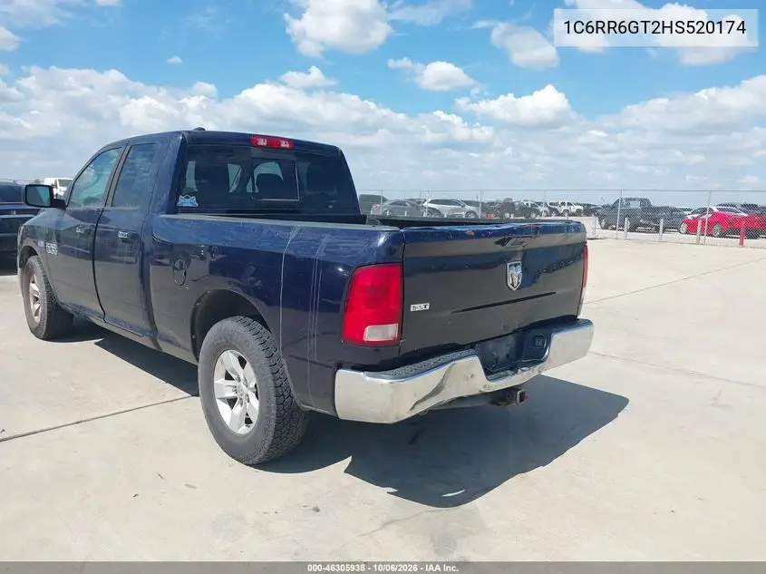 2017 RAM 1500 VIN 1C6RR6GT2HS520174 — фото 3