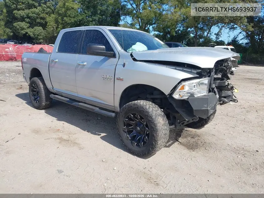RAM 1500 2017, VIN 1C6RR7LTXHS693937