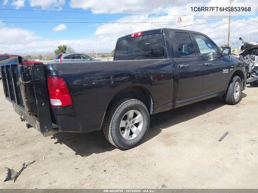 2017 RAM 1500 VIN 1C6RR7FT6HS853968 — фото 4
