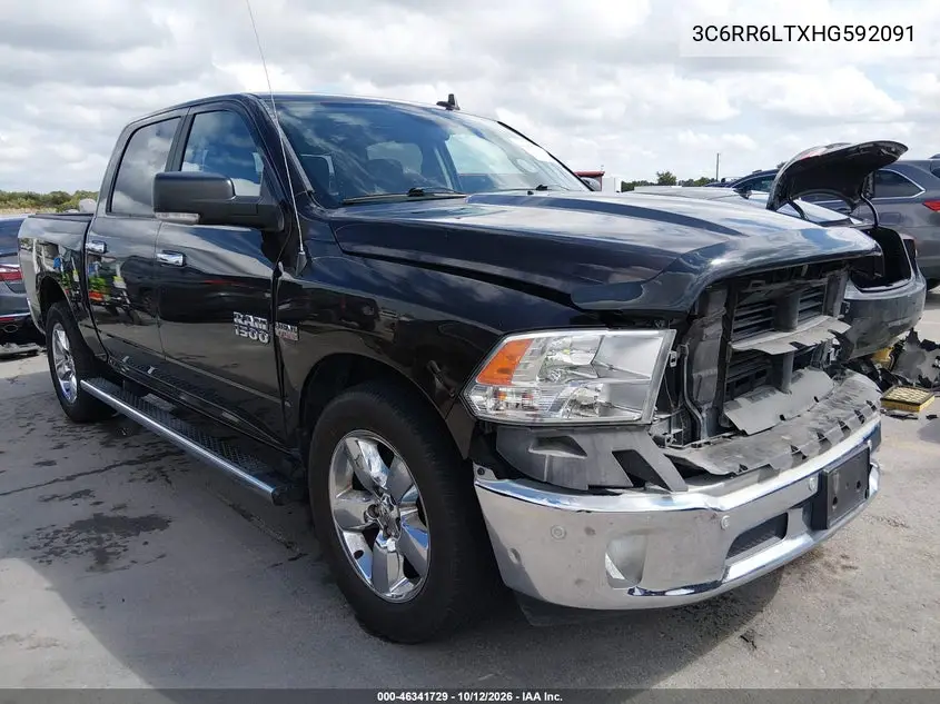 RAM 1500 2017, VIN 3C6RR6LTXHG592091