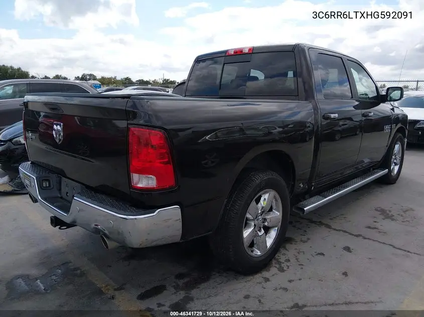 2017 RAM 1500 VIN 3C6RR6LTXHG592091 — фото 4