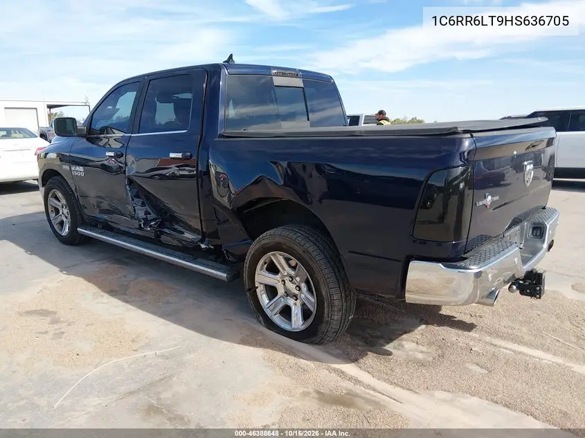 2017 RAM 1500 VIN 1C6RR6LT9HS636705 — фото 3