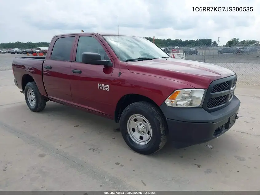 RAM 1500 2018, VIN 1C6RR7KG7JS300535