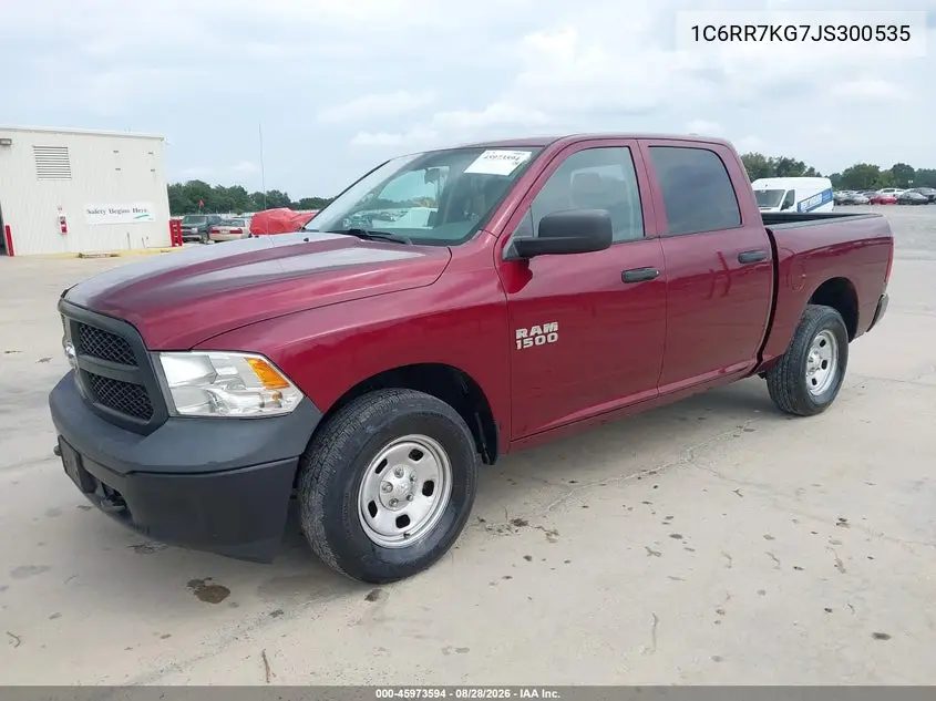 2018 RAM 1500 VIN 1C6RR7KG7JS300535 — фото 2