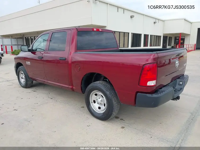 2018 RAM 1500 VIN 1C6RR7KG7JS300535 — фото 3