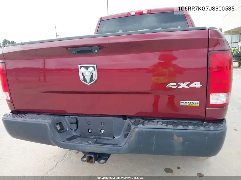 2018 RAM 1500 VIN 1C6RR7KG7JS300535 — фото 6