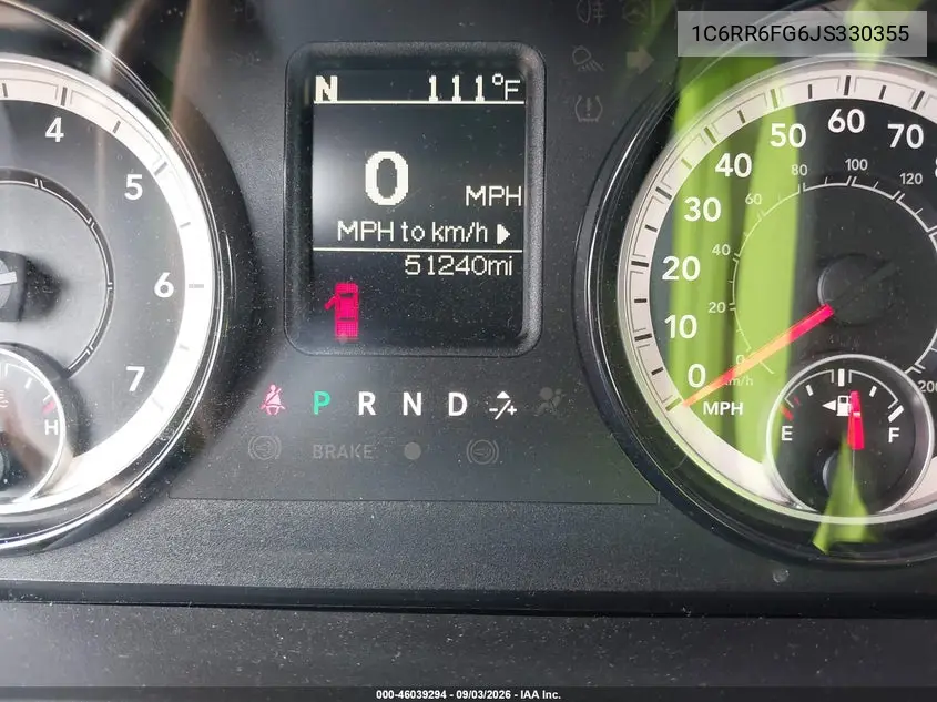 2018 RAM 1500 VIN 1C6RR6FG6JS330355 — фото 17