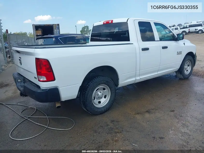 2018 RAM 1500 VIN 1C6RR6FG6JS330355 — фото 4