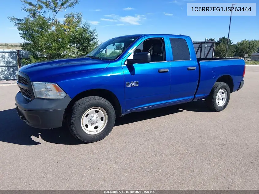 2018 RAM 1500 VIN 1C6RR7FG1JS263444 — фото 2