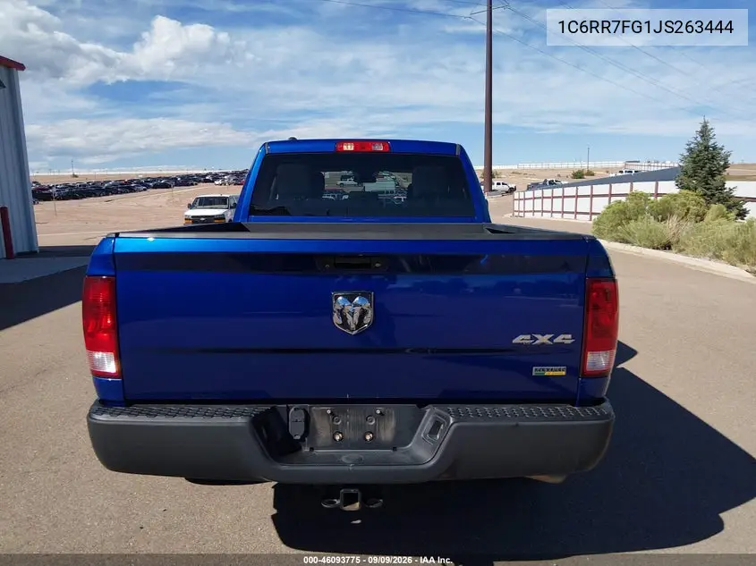 2018 RAM 1500 VIN 1C6RR7FG1JS263444 — фото 21