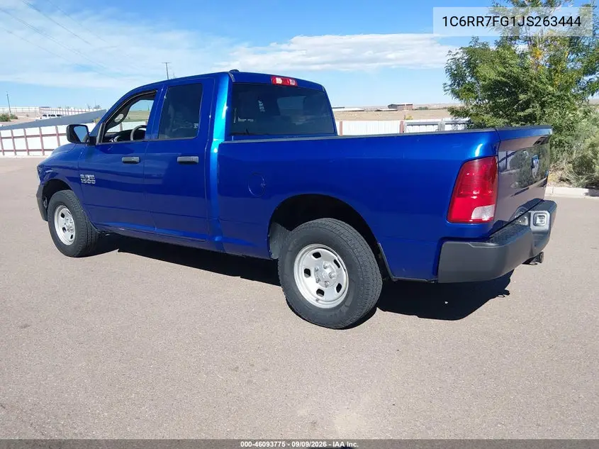 2018 RAM 1500 VIN 1C6RR7FG1JS263444 — фото 3