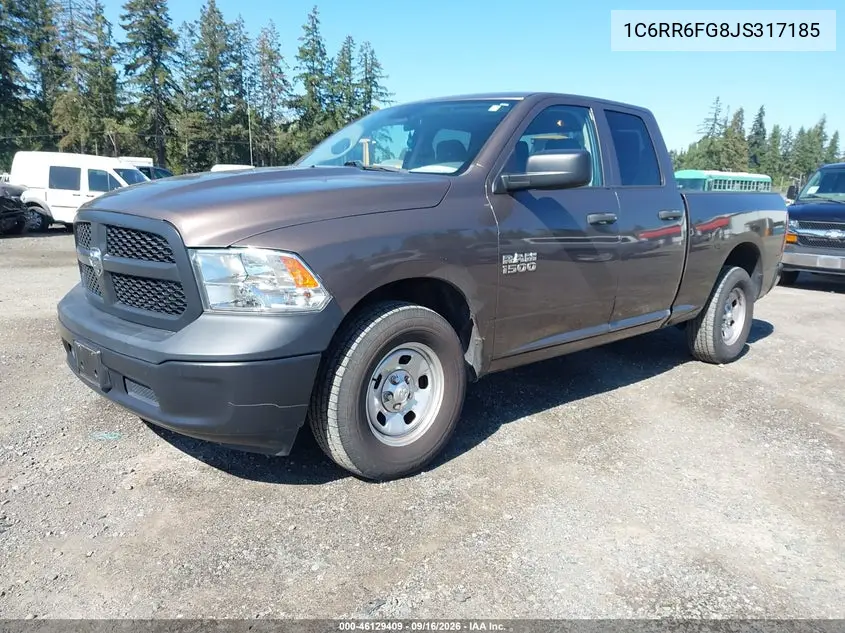 2018 RAM 1500 VIN 1C6RR6FG8JS317185 — фото 2