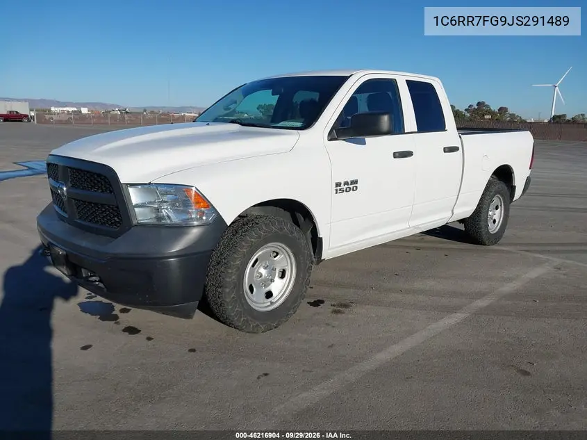2018 RAM 1500 VIN 1C6RR7FG9JS291489 — фото 2