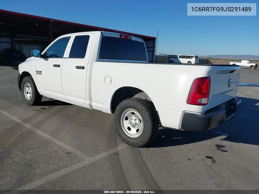 2018 RAM 1500 VIN 1C6RR7FG9JS291489 — фото 3