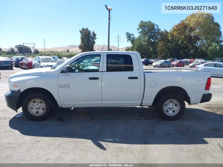 2018 RAM 1500 VIN 1C6RR6KG3JS271643 — фото 14