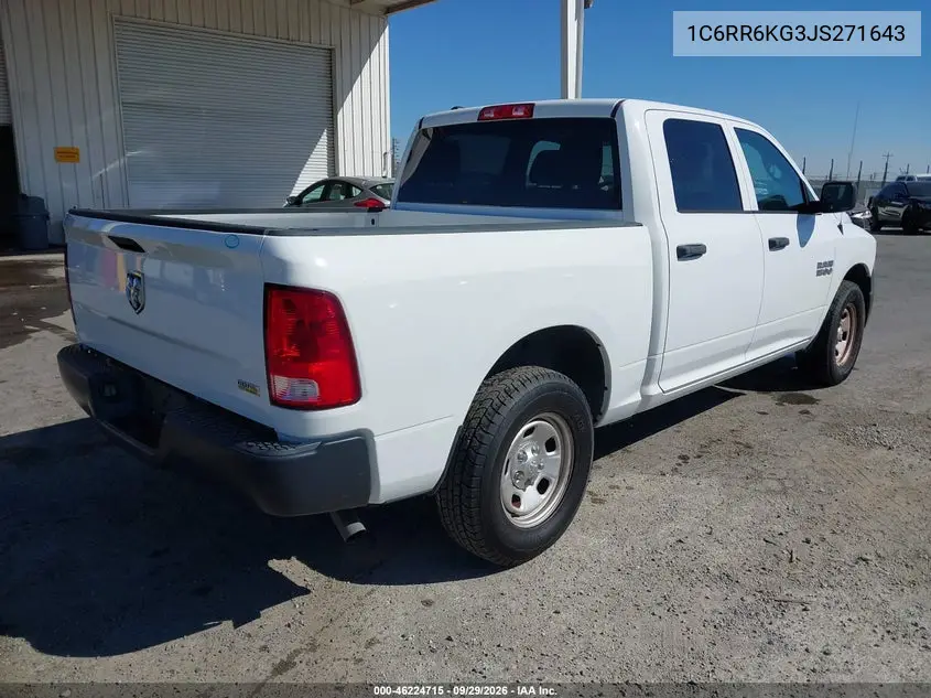 2018 RAM 1500 VIN 1C6RR6KG3JS271643 — фото 4