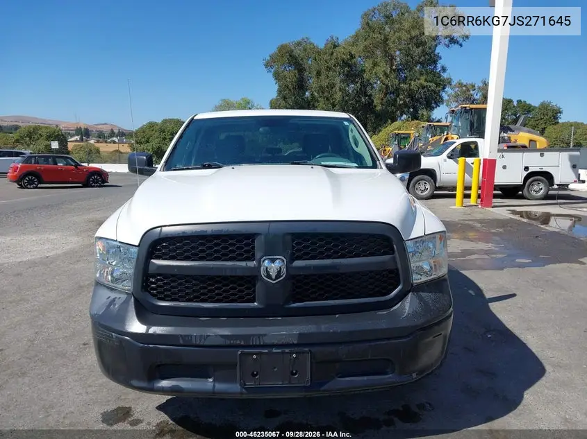 2018 RAM 1500 VIN 1C6RR6KG7JS271645 — фото 18