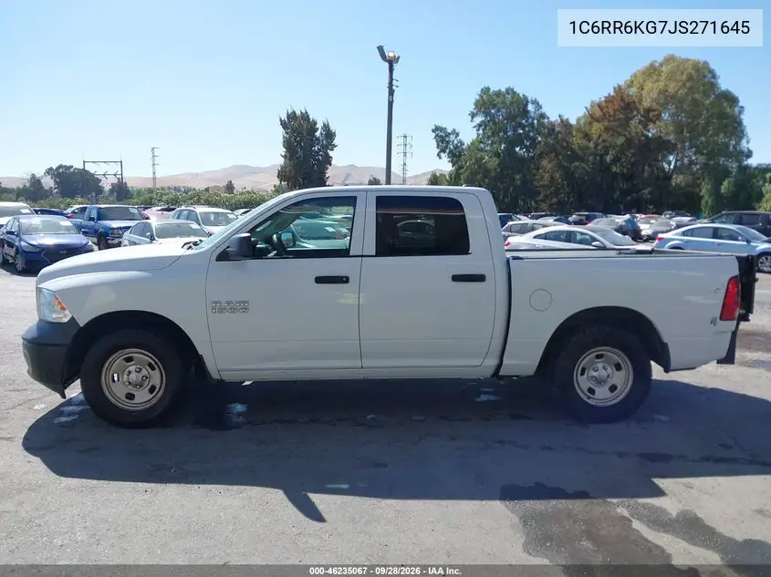2018 RAM 1500 VIN 1C6RR6KG7JS271645 — фото 20