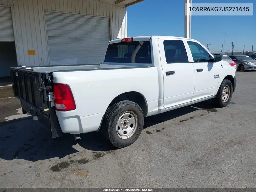 2018 RAM 1500 VIN 1C6RR6KG7JS271645 — фото 4