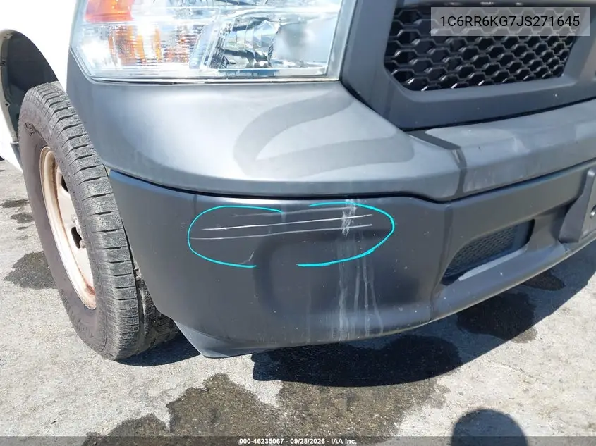 2018 RAM 1500 VIN 1C6RR6KG7JS271645 — фото 6