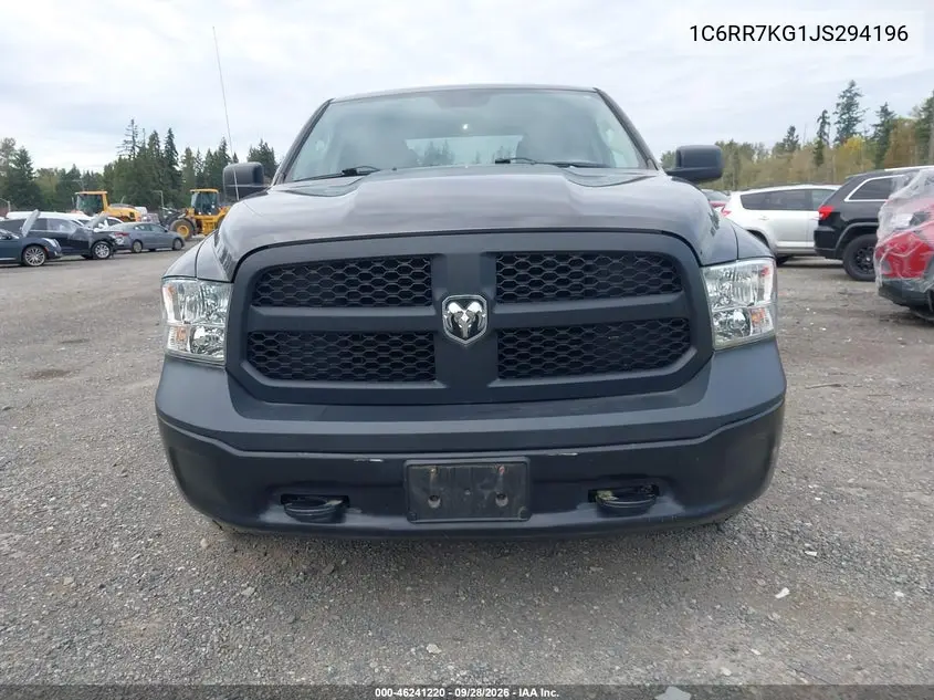 2018 RAM 1500 VIN 1C6RR7KG1JS294196 — фото 12