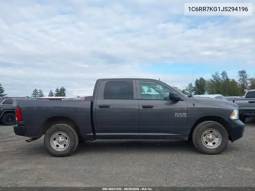 2018 RAM 1500 VIN 1C6RR7KG1JS294196 — фото 13